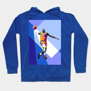 Lebron James Dunk WPAP Pop Art illustration Hoodie